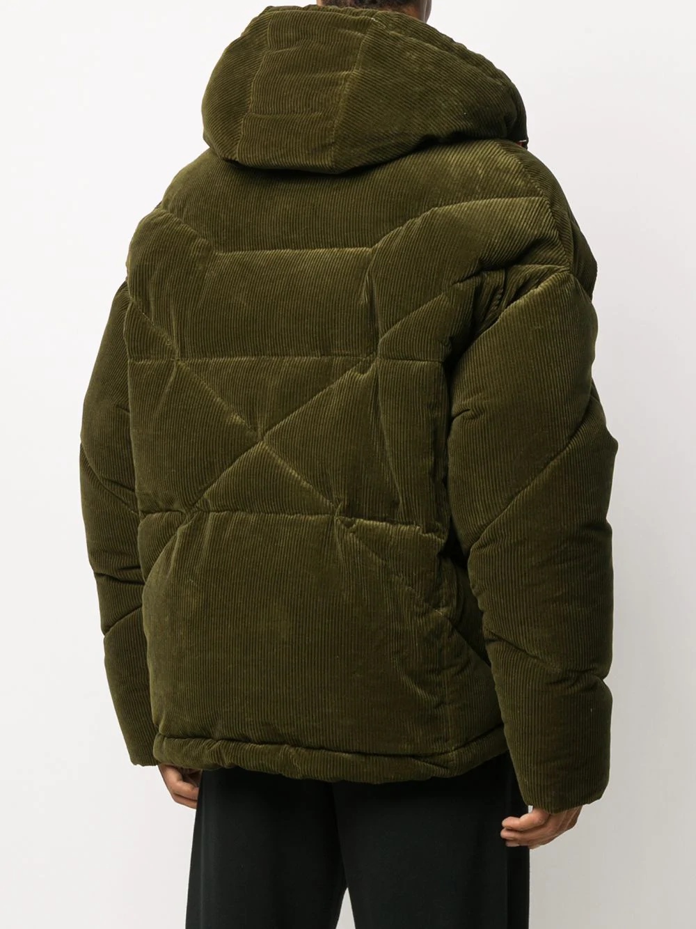 padded corduroy jacket - 4