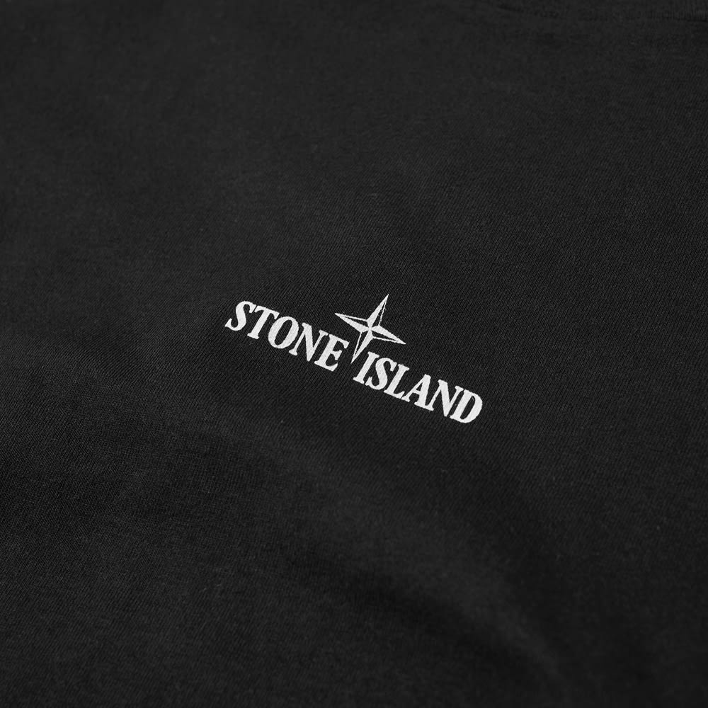 Stone Island Long Sleeve Stencil Three Print Tee - 2