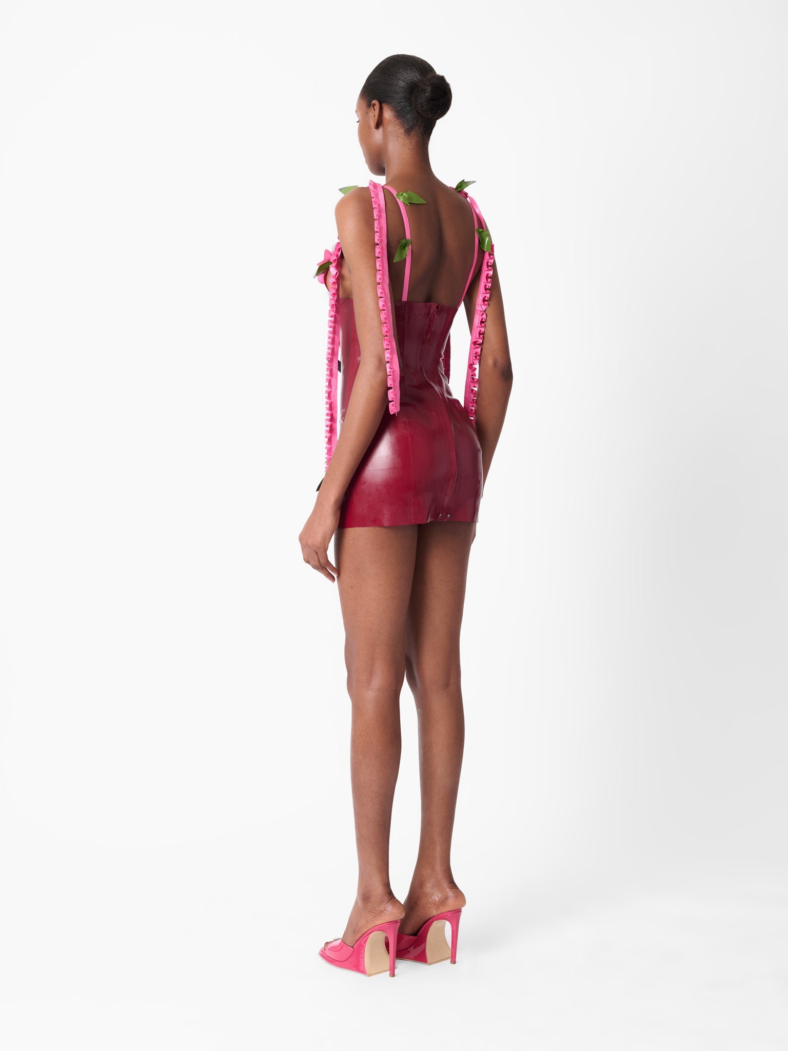 ANNAMARIA LATEX DRESS - 8