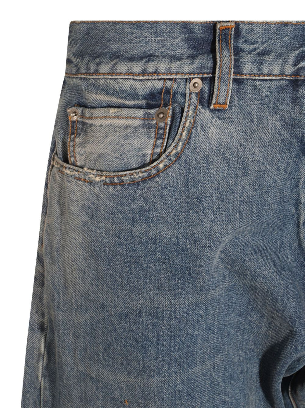 mid-rise straight-leg jeans - 3
