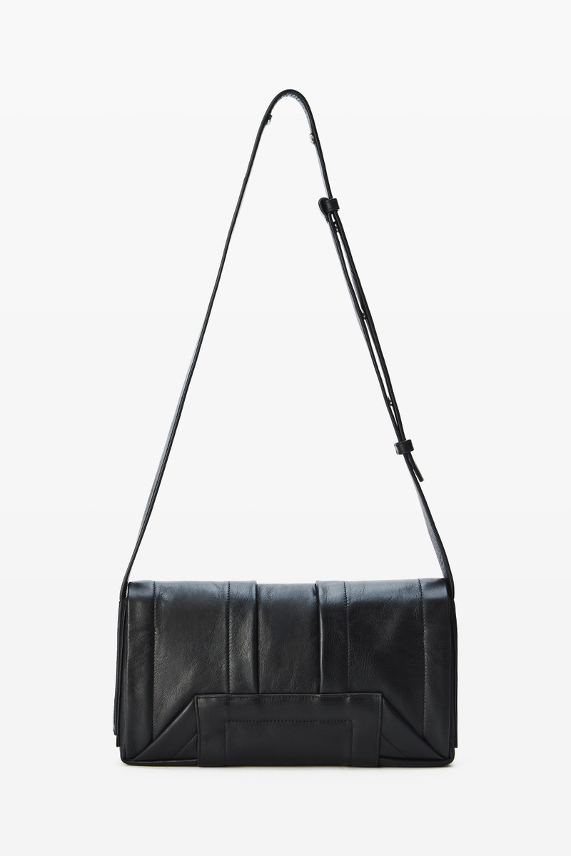 Pack Flap Crossbody Bag Leather Medium 6