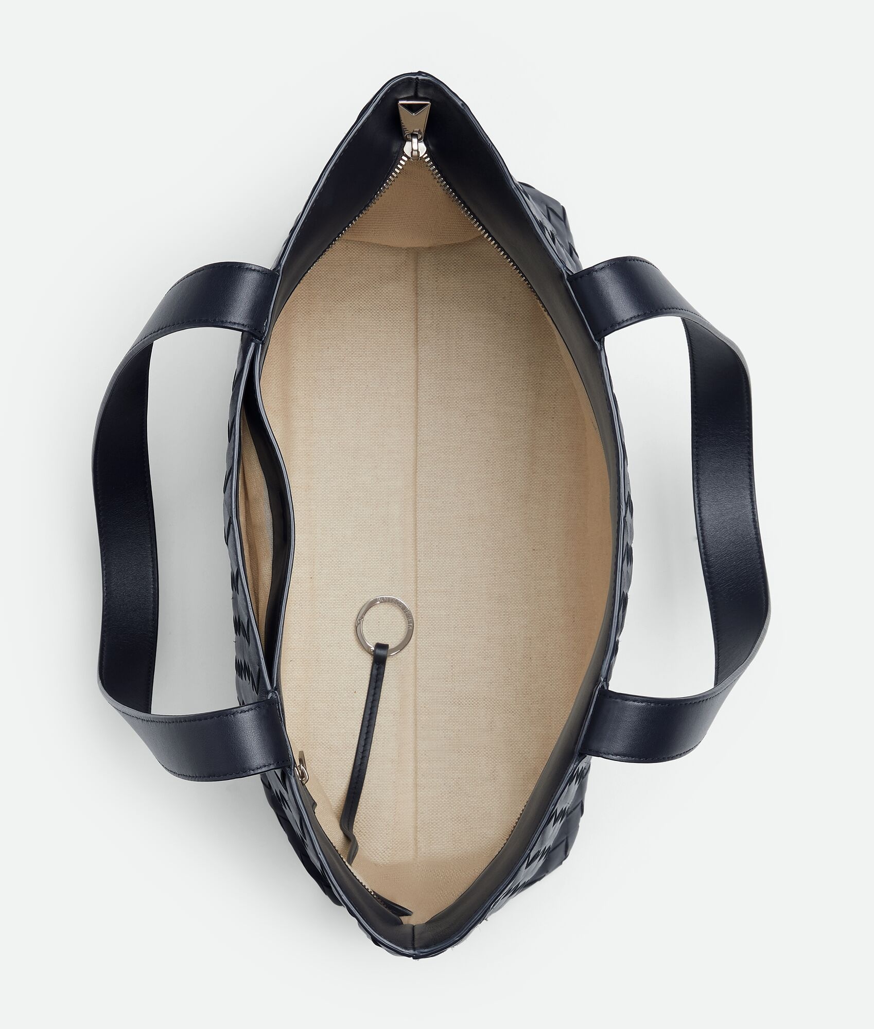 Small Intrecciato Zipped Tote - 3