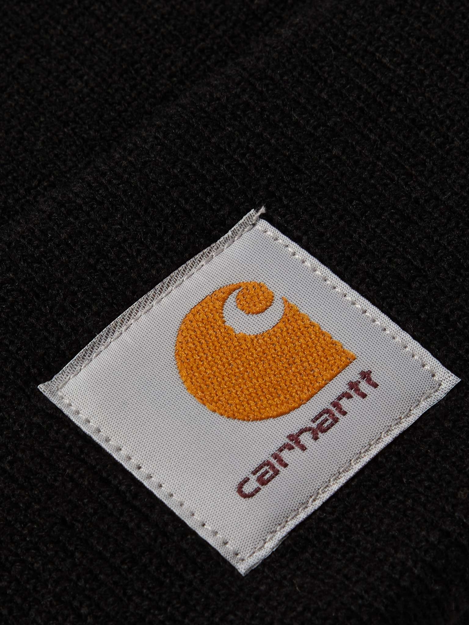Logo-Appliquéd Ribbed-Knit Beanie - 3