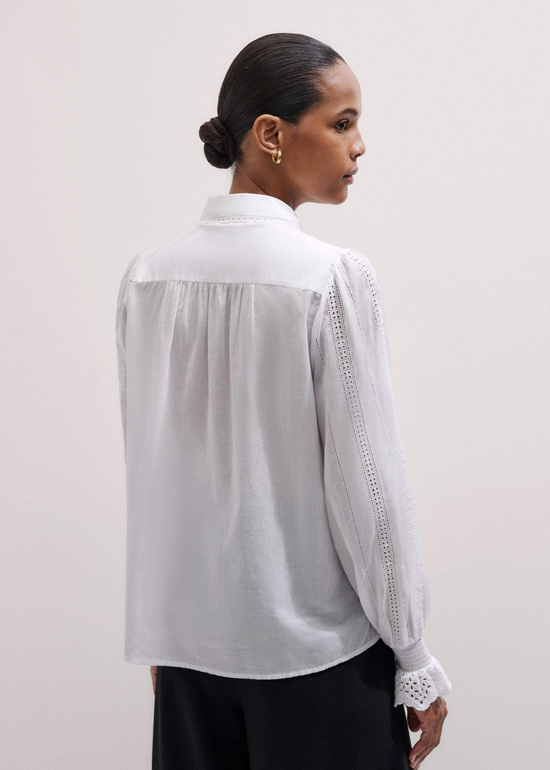 Broderie Detail Shirt 6