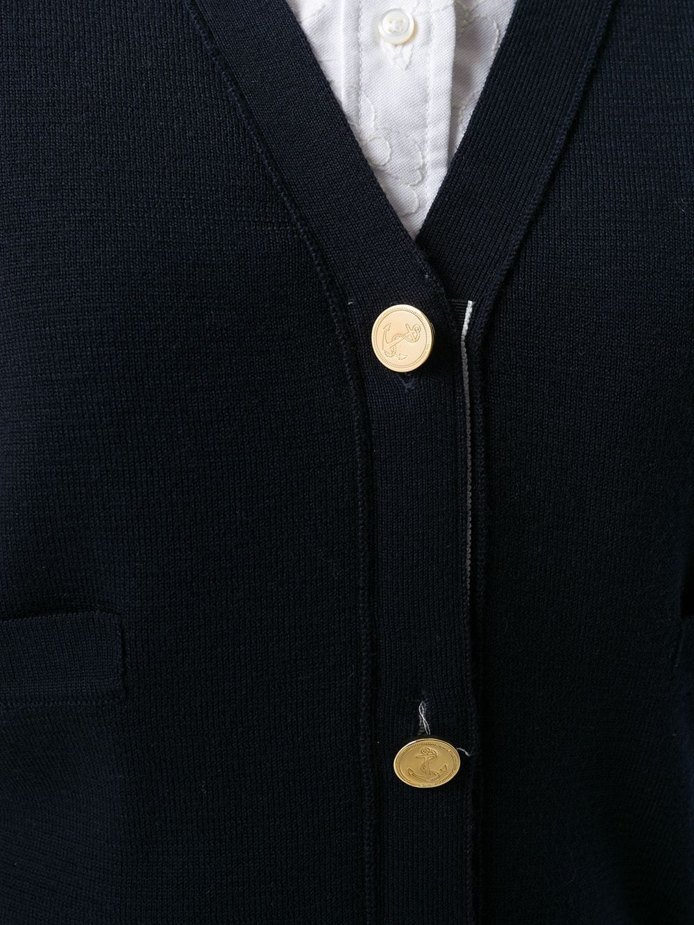 Milano Classic V Neck Cardigan - 5