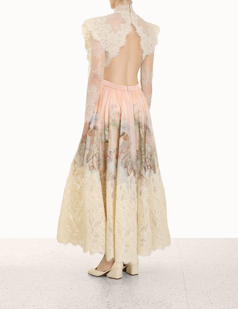 LYRICAL CORDED LACE GOWN 4