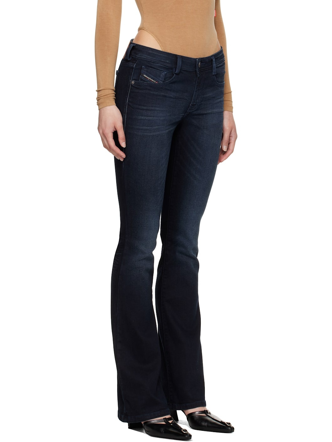 Navy Bootcut 1969 D-Ebbey 09j18 Jeans - 2
