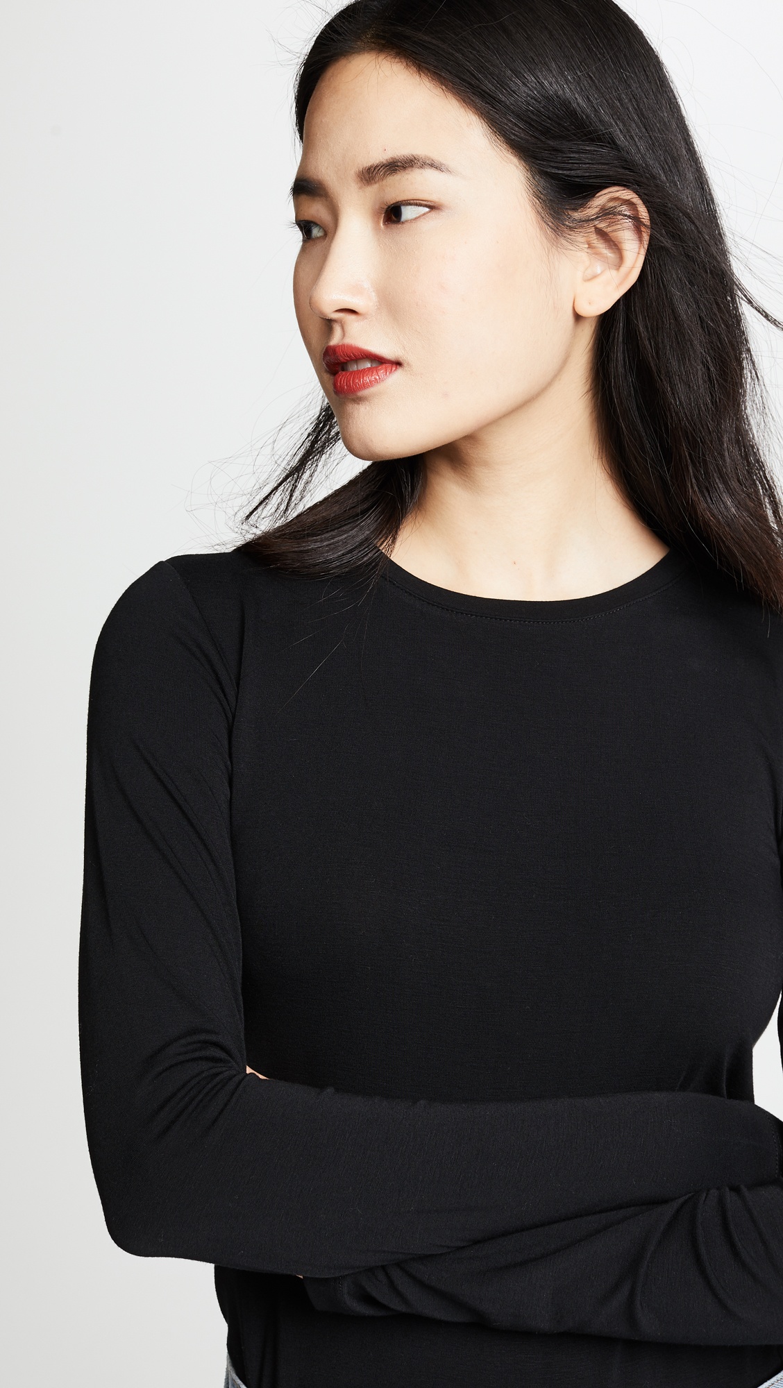 Crew Neck Tess Shirt - 5