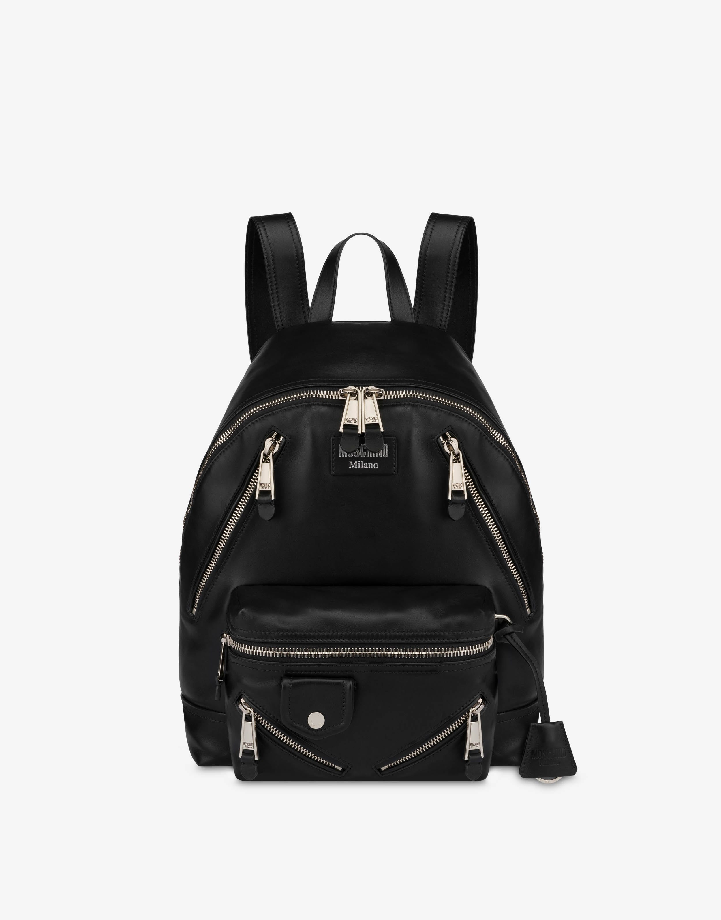 BIKER CALFSKIN BACKPACK - 1