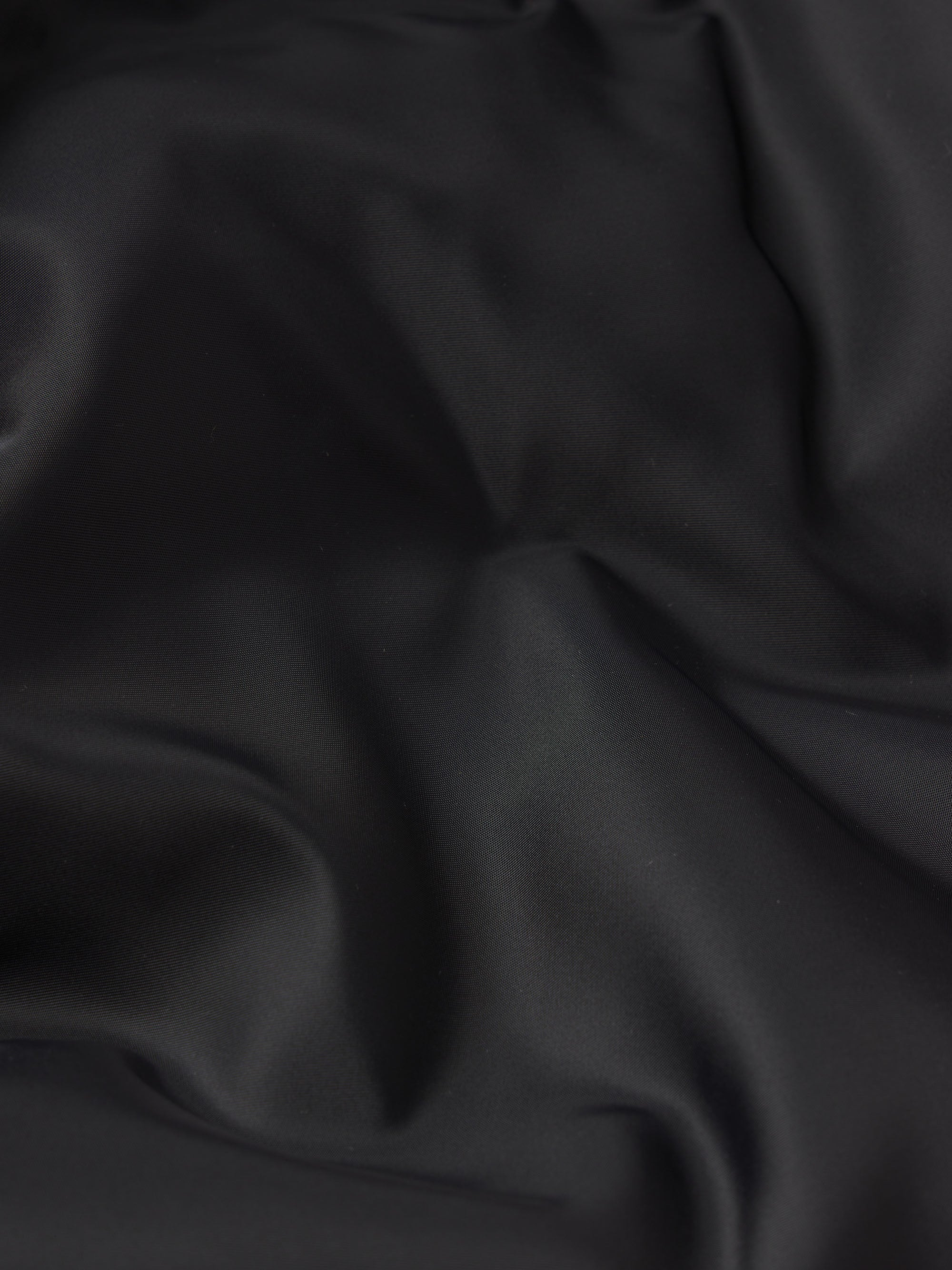 The Nylon Bomber Jacket in Black - 7