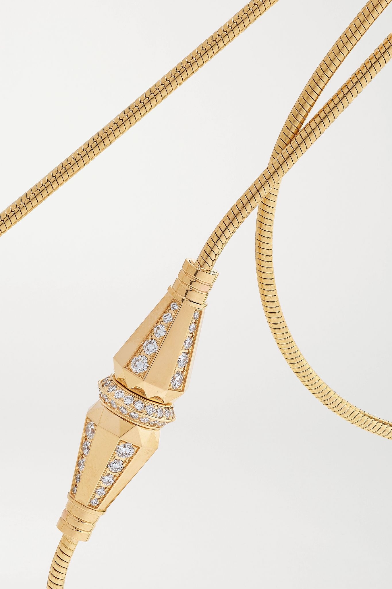 Jack de Boucheron 18-karat gold diamond necklace - 4