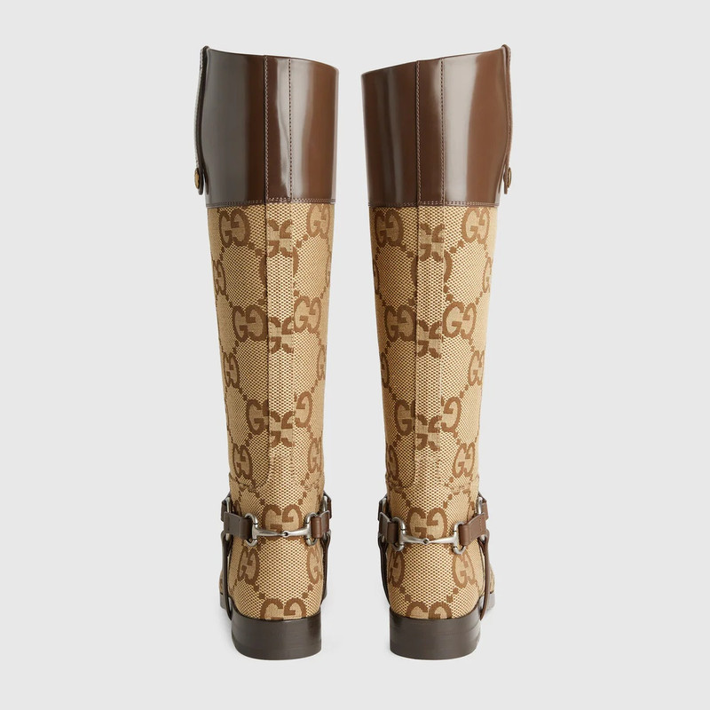 GUCCI Knee-high boot with harness outlook