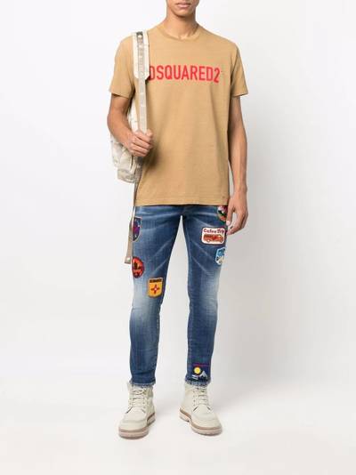 DSQUARED2 logo-print short-sleeve T-shirt outlook