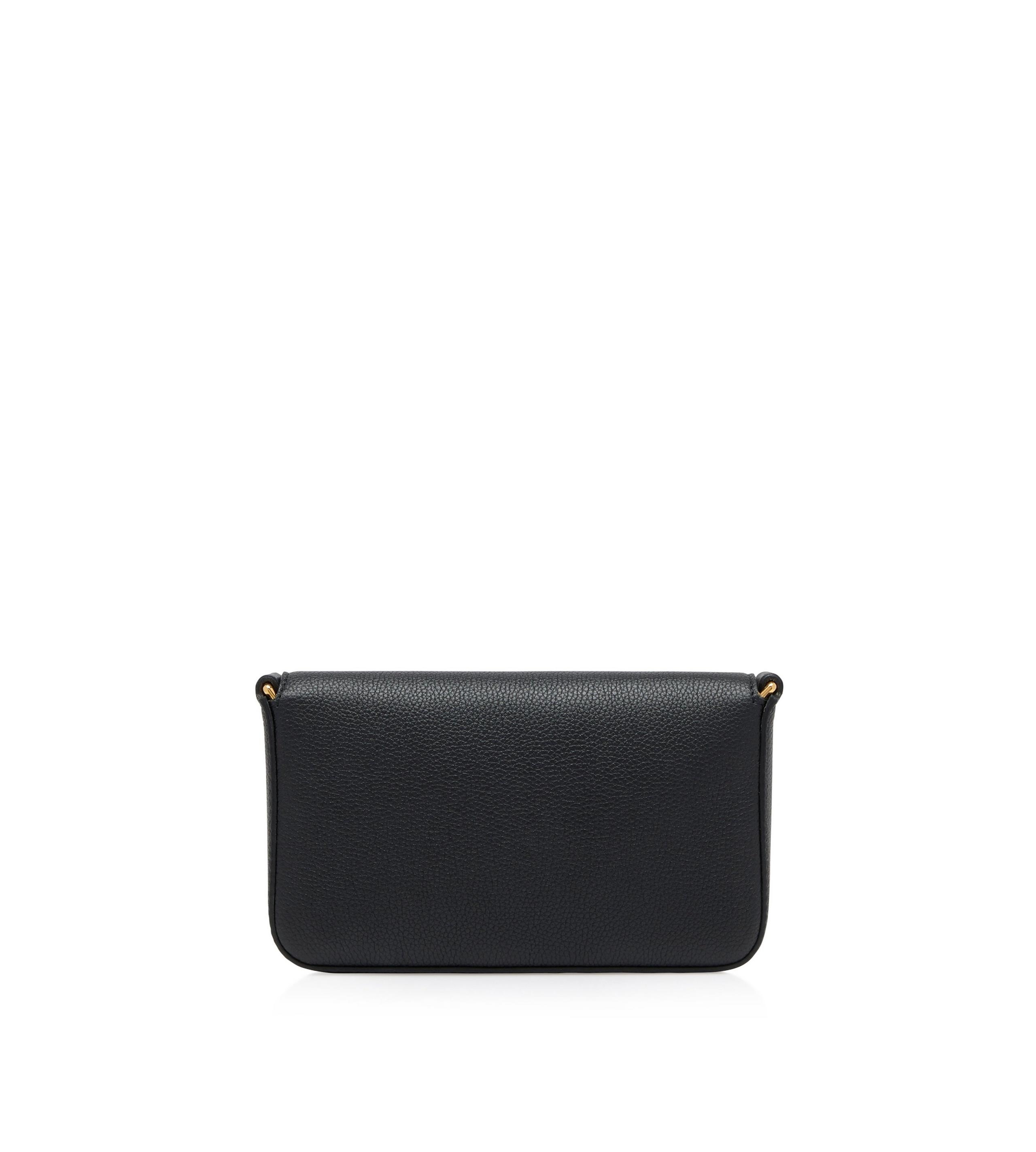 GRAIN LEATHER TARA MINI BAG ON STRAP - 3