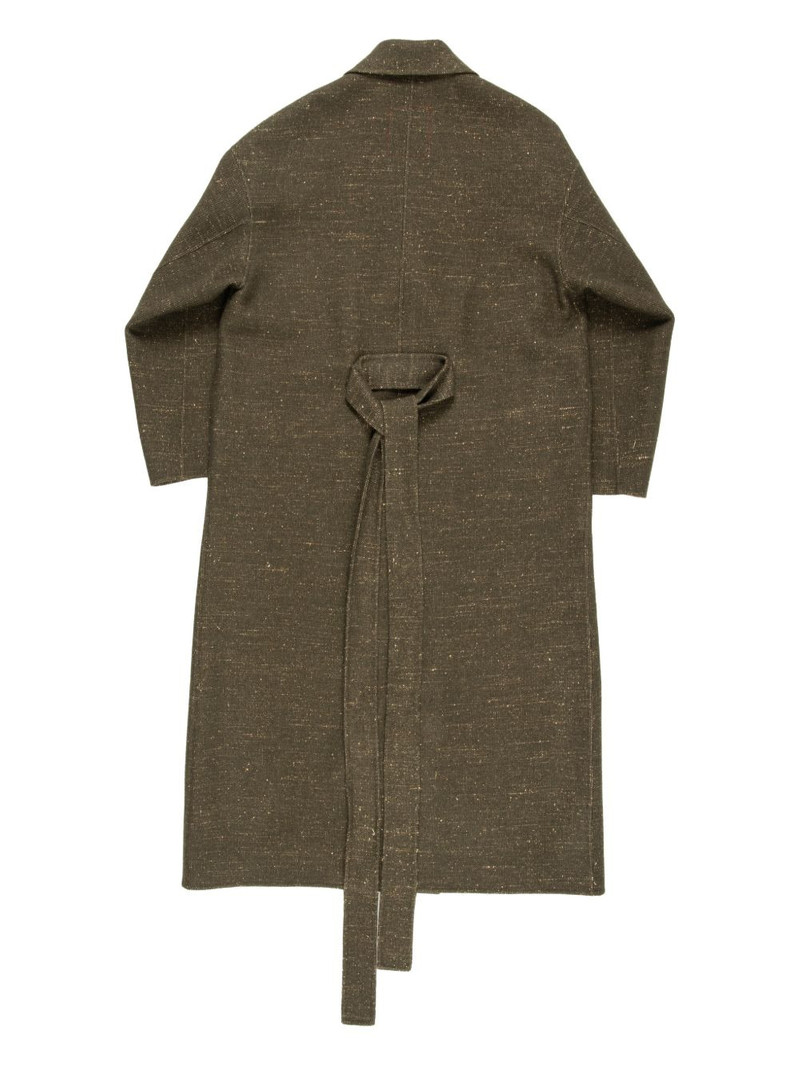 UMA WANG double-breasted coat outlook