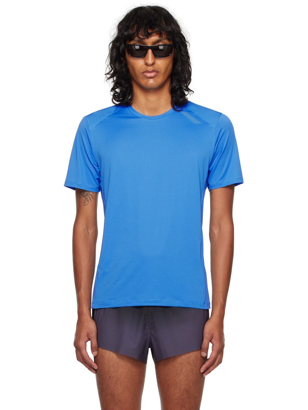Blue Eco Tech T-shirt - 1