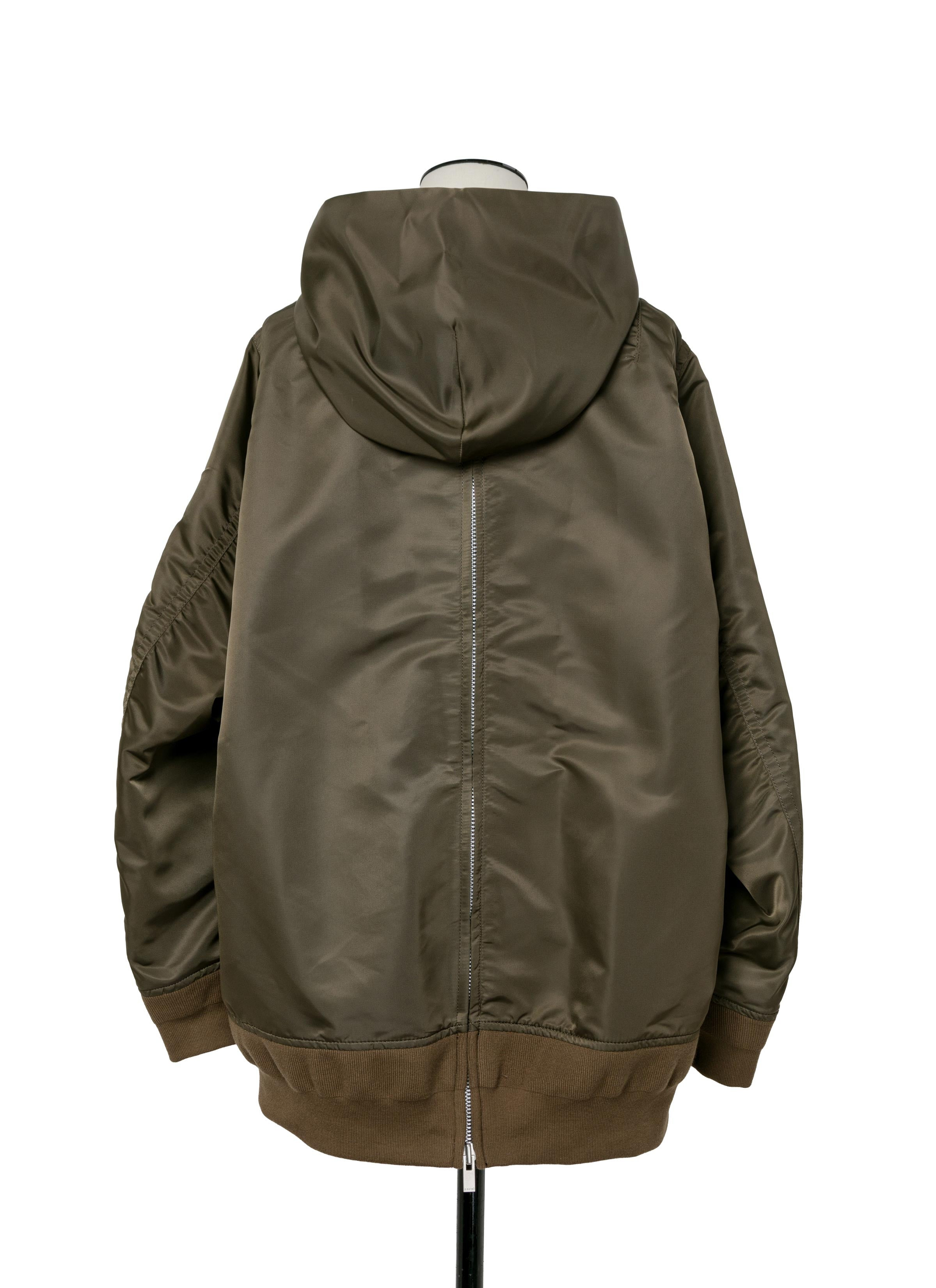 Nylon Twill Hoodie - 3