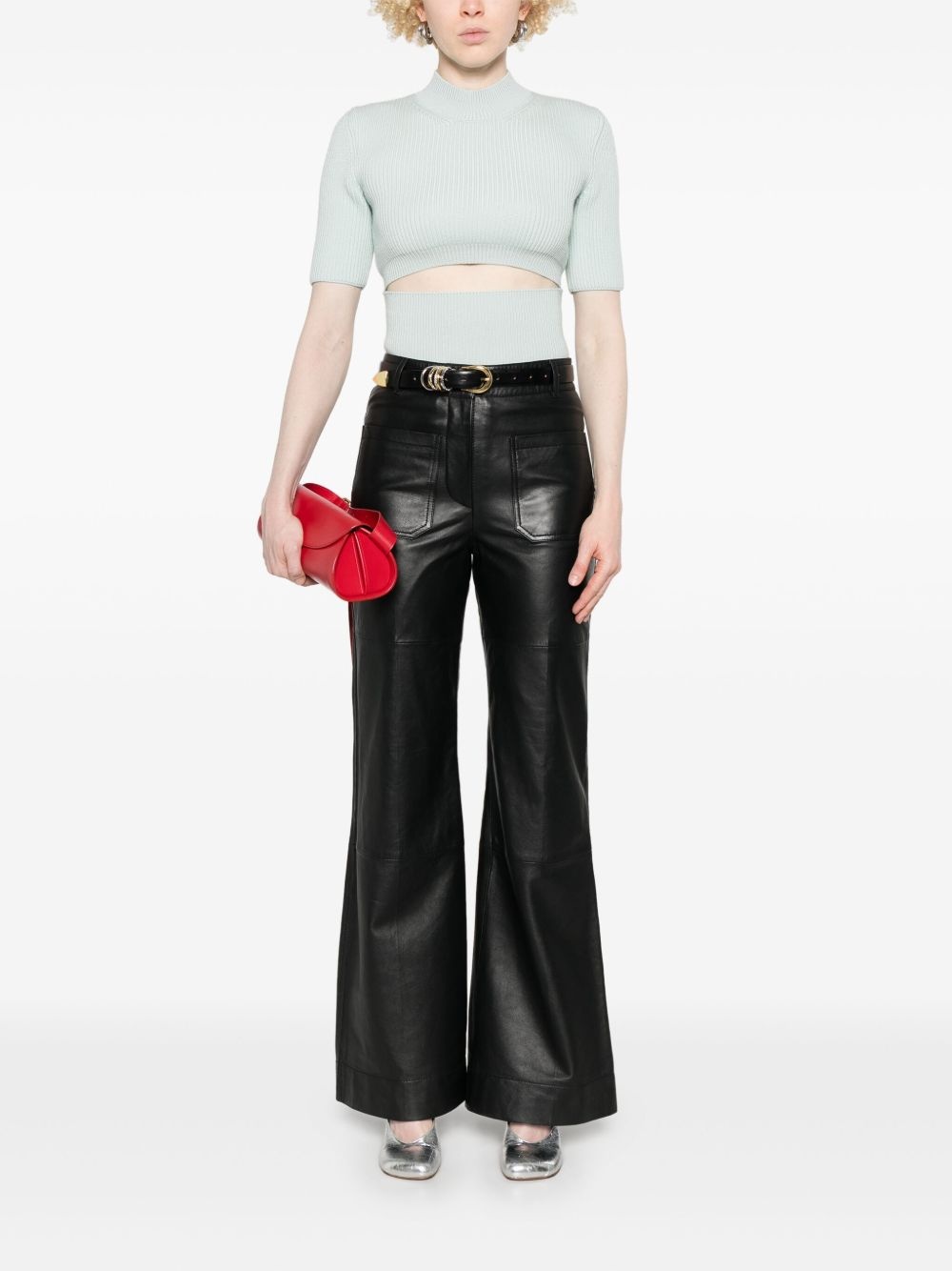 leather trousers - 2
