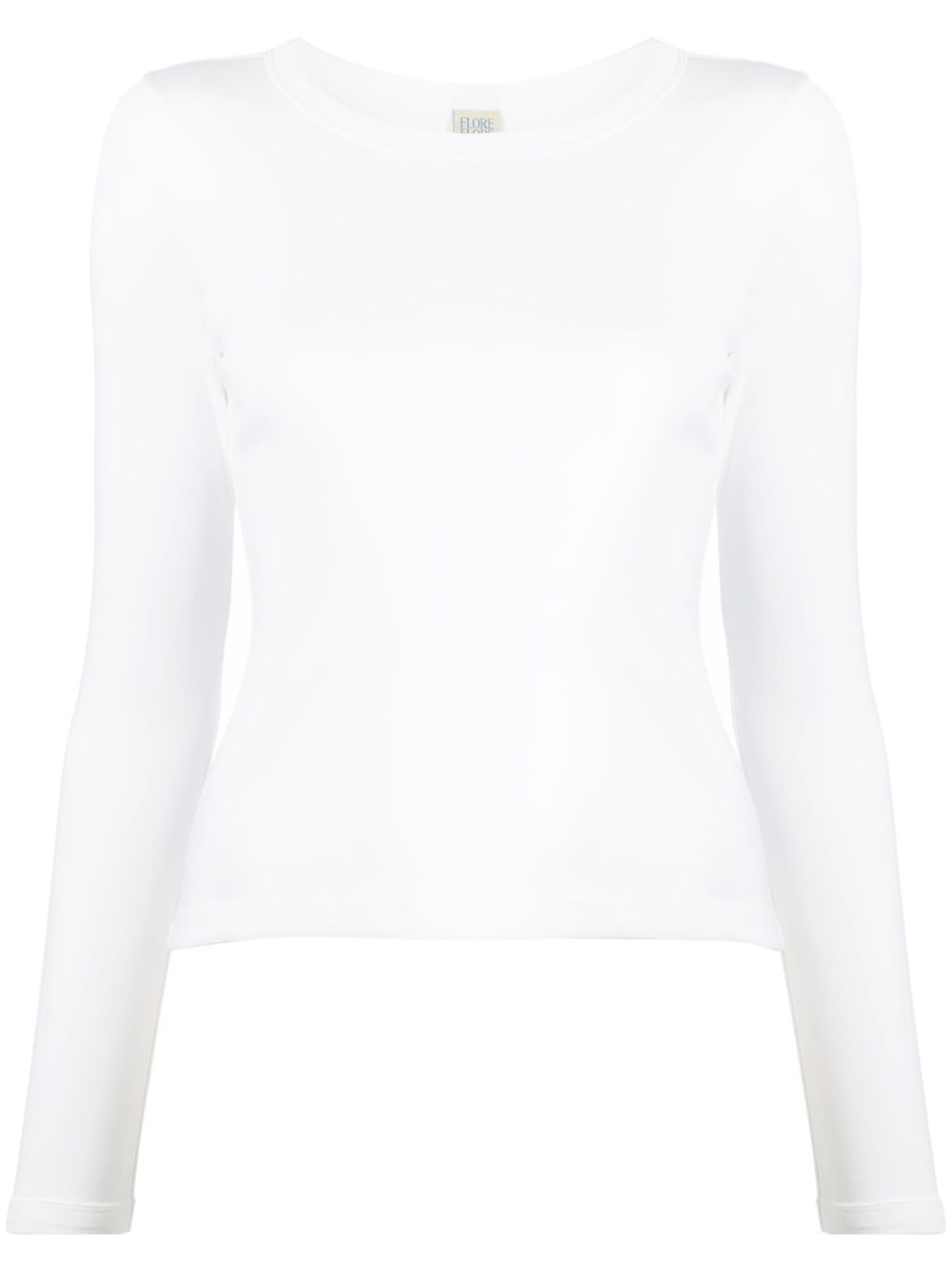 long-sleeve cotton T-shirt - 1