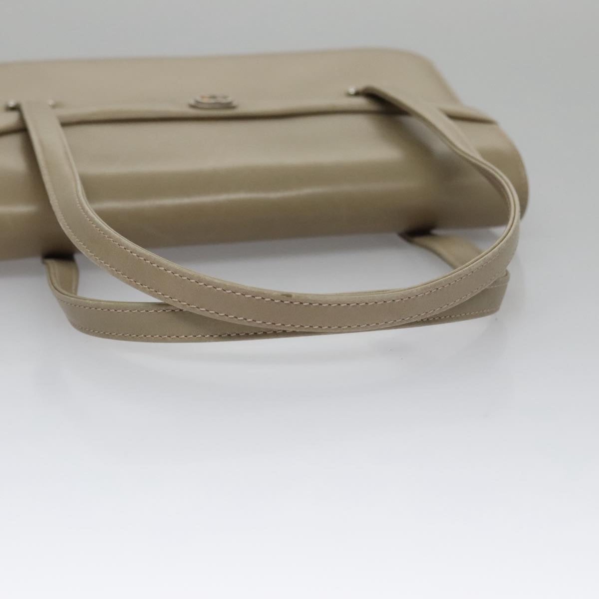 GUCCI Hand Bag Leather Beige - 7