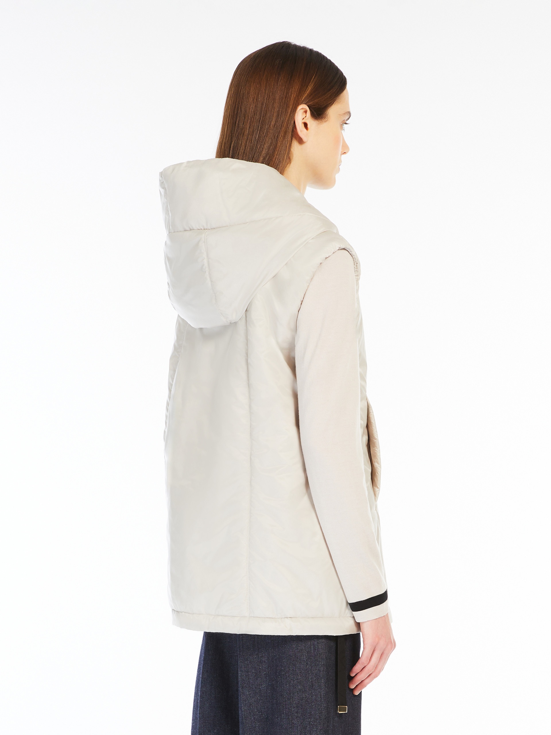 GREENGO Water-repellent technical canvas gilet - 4