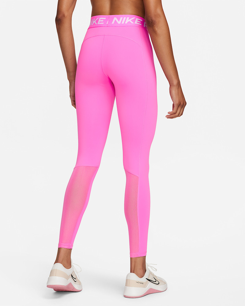 Nike Nike Pro Women's Mid-Rise Mesh-Paneled Leggings outlook