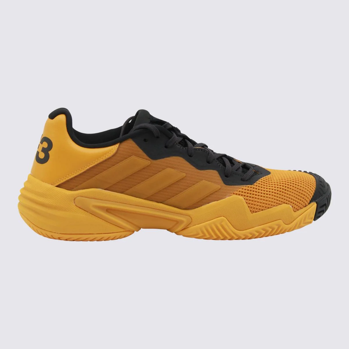 Y-3 Adidas Orange Barricade 13 Sneakers - 1