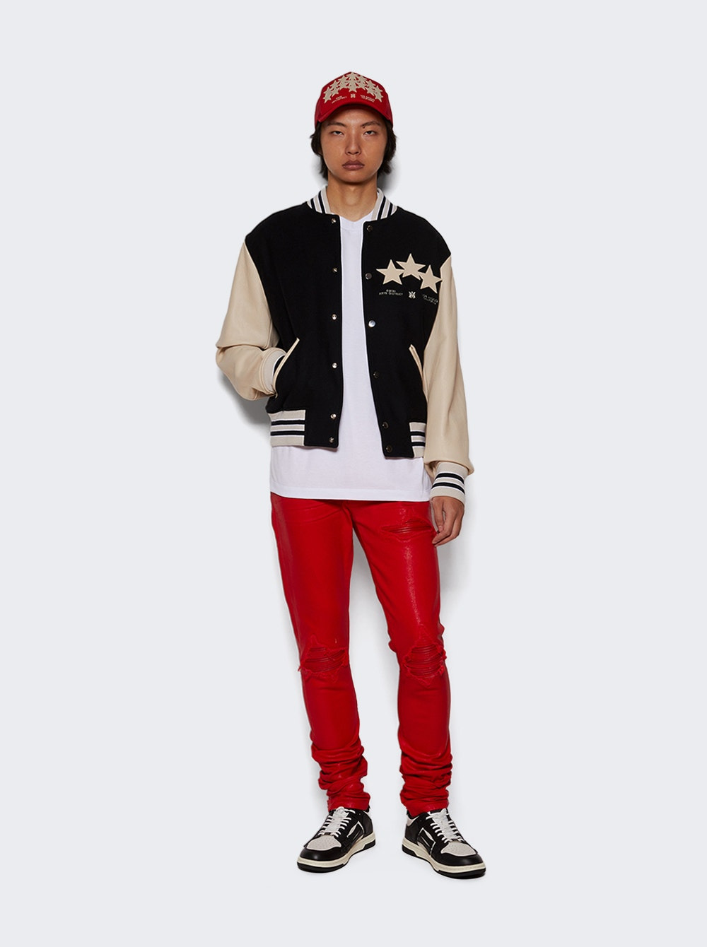 Skel Top Low Sneaker Black White - 3