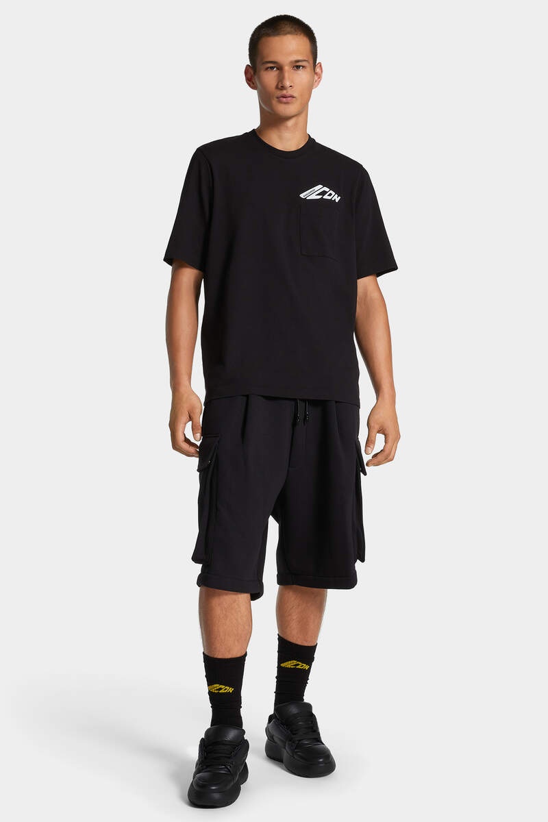 ICON NEW GENERATION LOOSE FIT POCKET T-SHIRT - 6