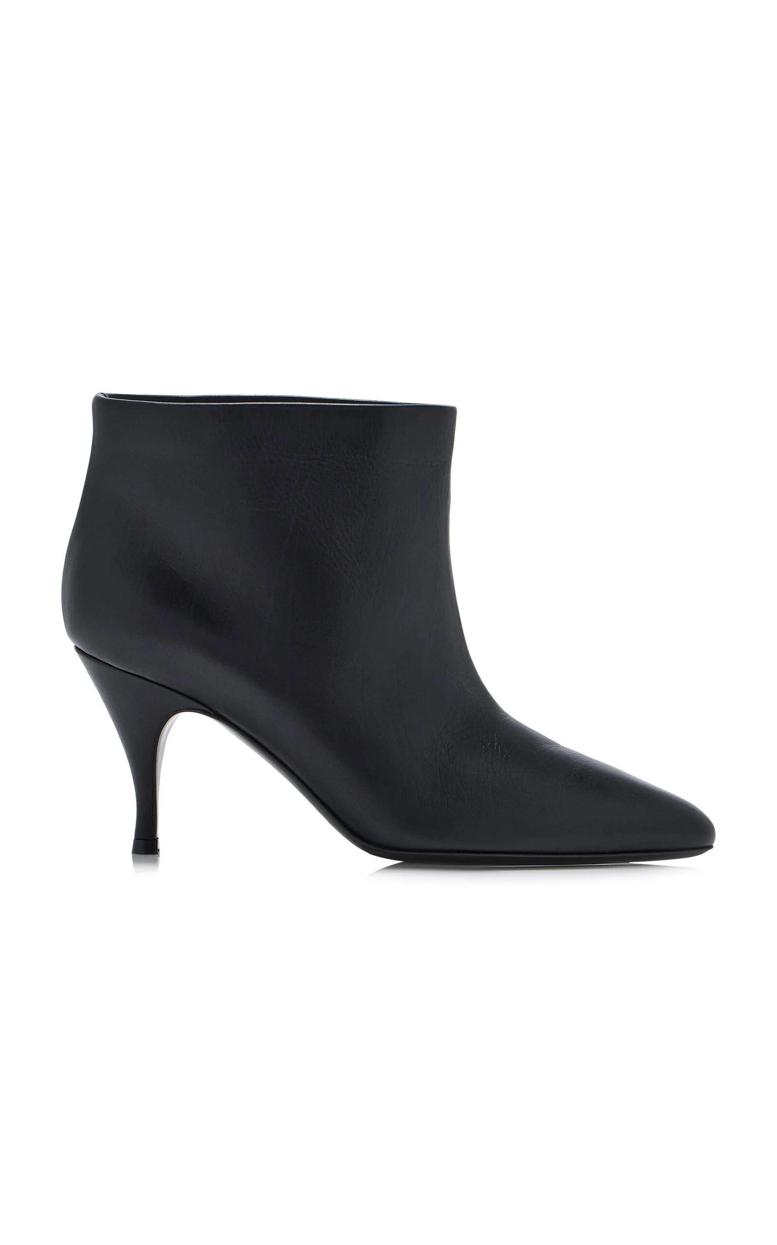 Silhouette Leather Ankle Boots black - 1
