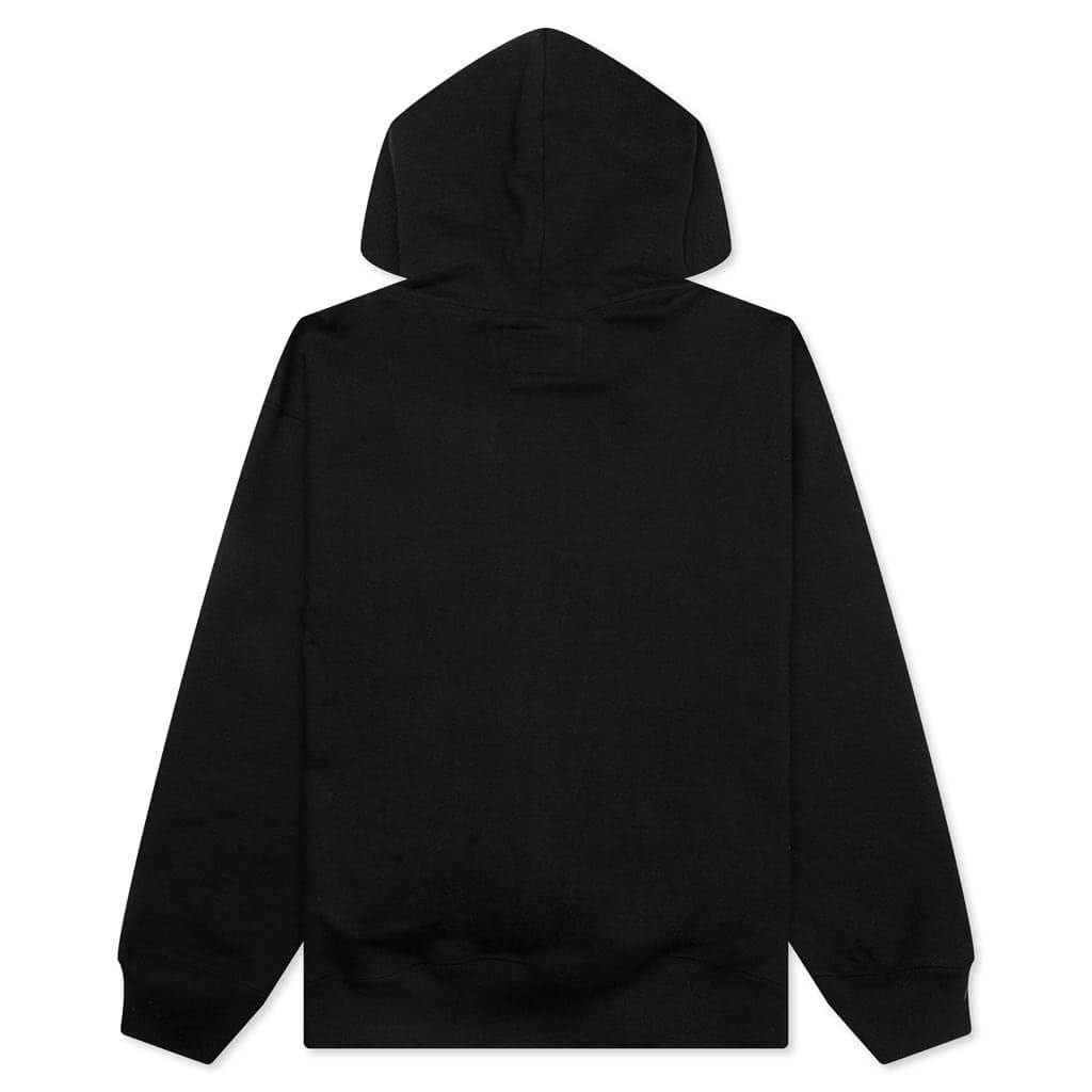 HEAVY WEIGHT PULLOVER HOODED TYPE-3 SWEATSHIRT - BLACK - 2