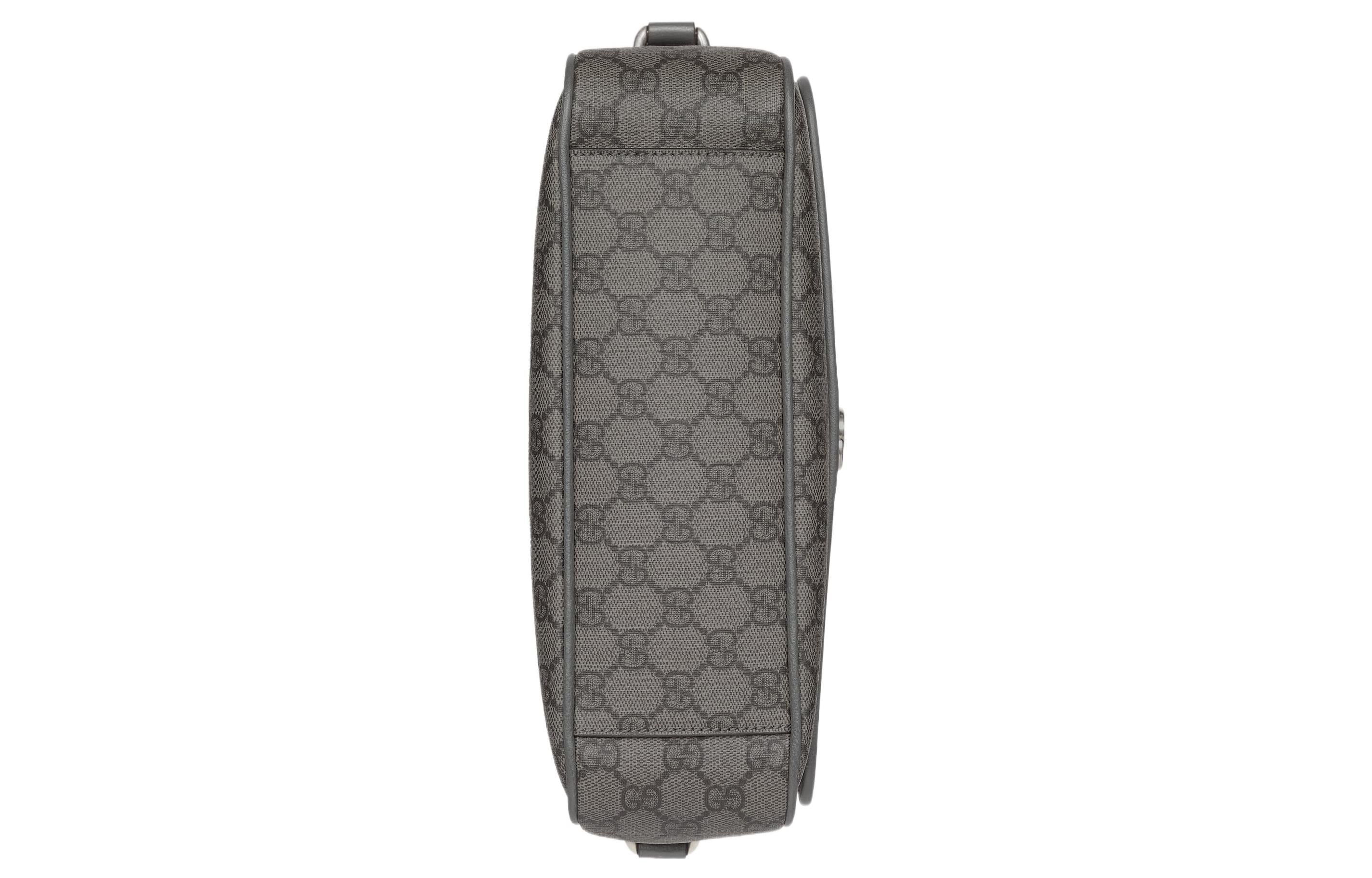 GUCCI Gucci Ophidia Medium Messenger Bag 'Grey Black' 761741