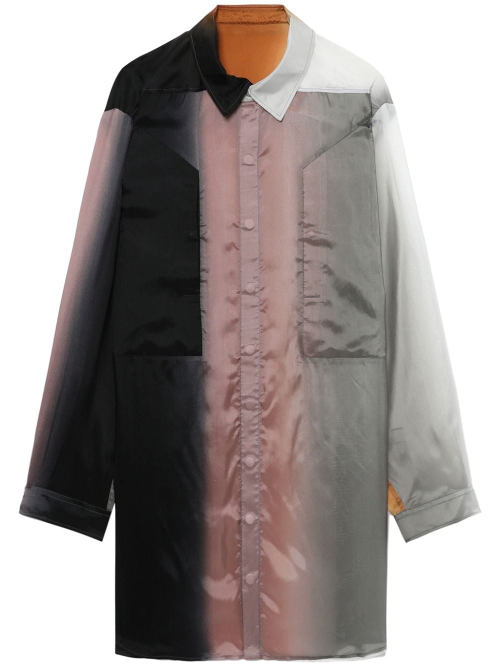 Larry Fogpocket ombrÃ© shirt - 2