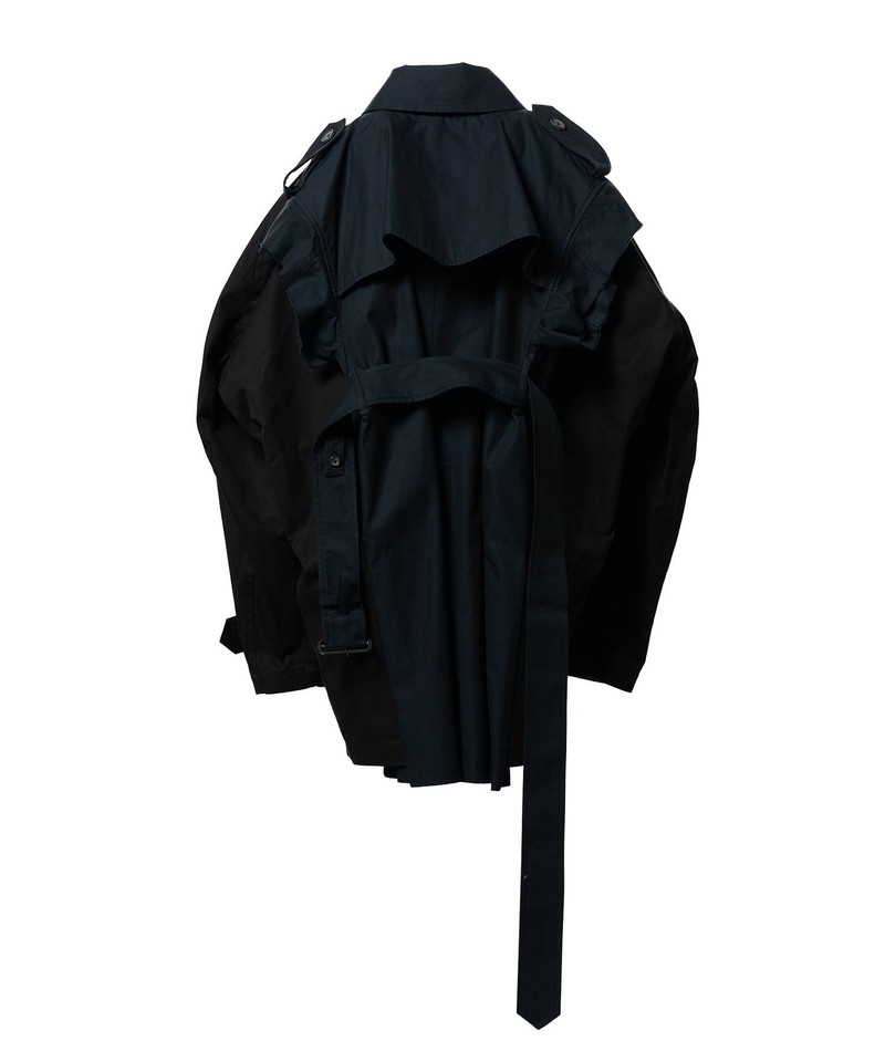 Vest Combined Balmacaan Coat 24