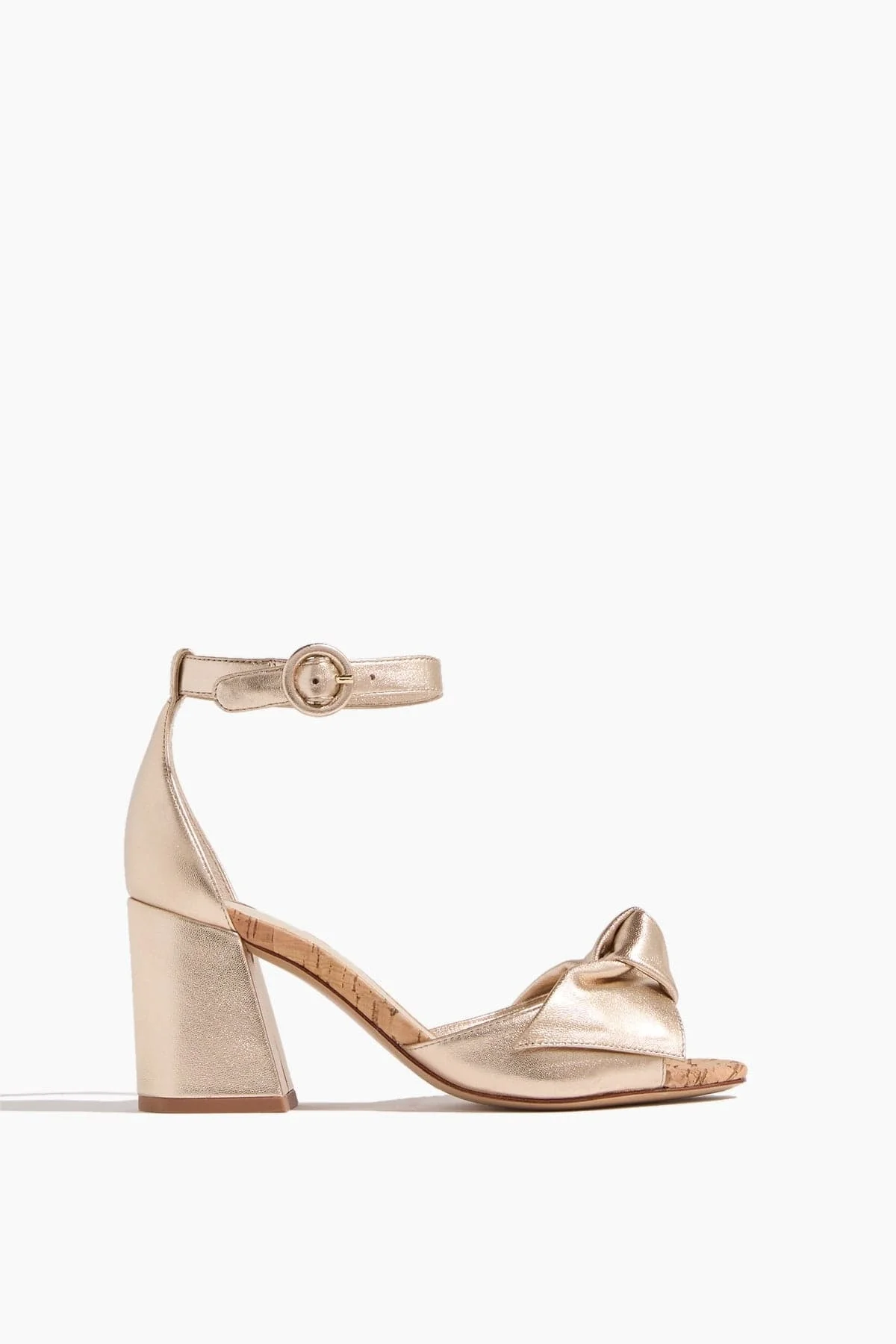 Maxi Clarita Flare 75 Sandal in Golden - 1