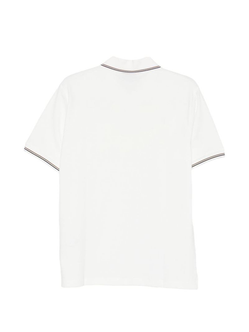 EMPORIO ARMANI stripe-trim polo shirt outlook