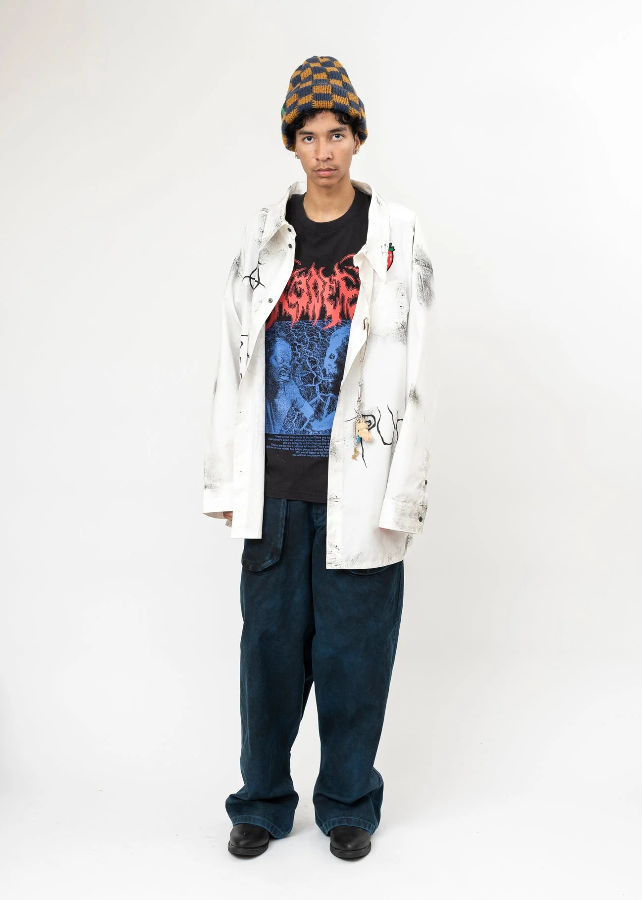 White Fresh Oversized Shirt - 1