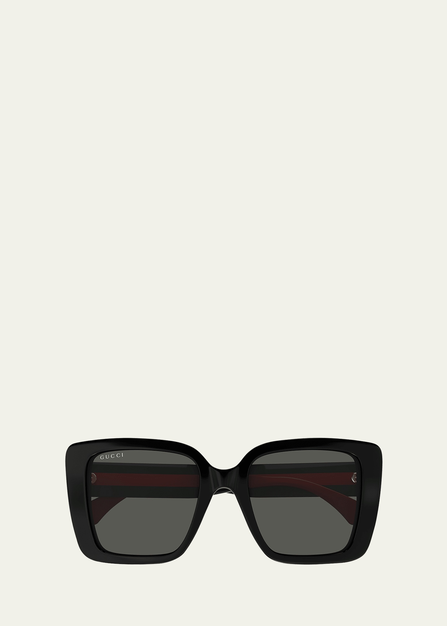 Recycled Acetate Rectangle Sunglasses - 1