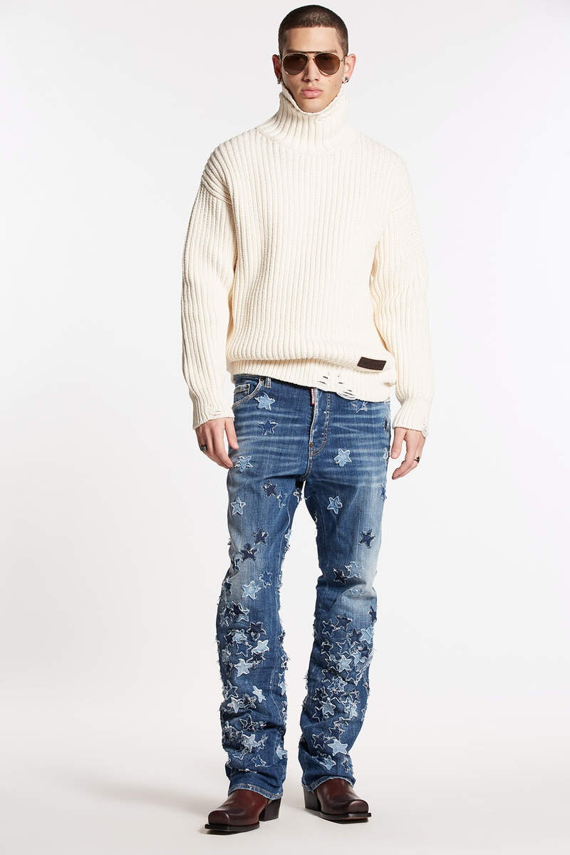 MEDIUM STARS WASH ROADIE JEANS 1