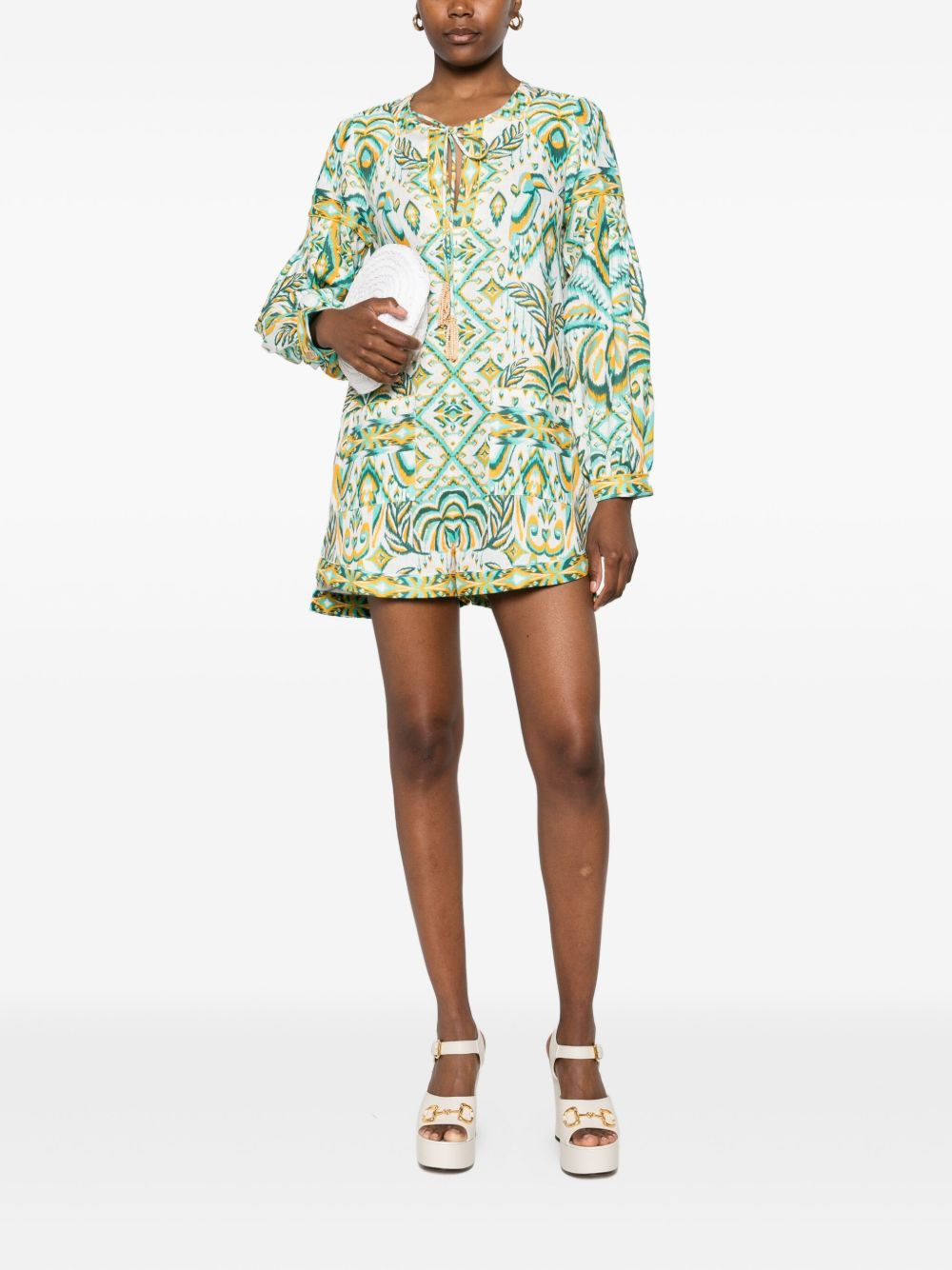 Tropical Tapestry playsuit - 2