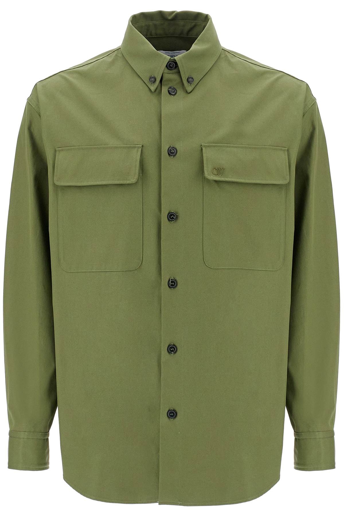 Off White Off-White gabardine oversh - 1