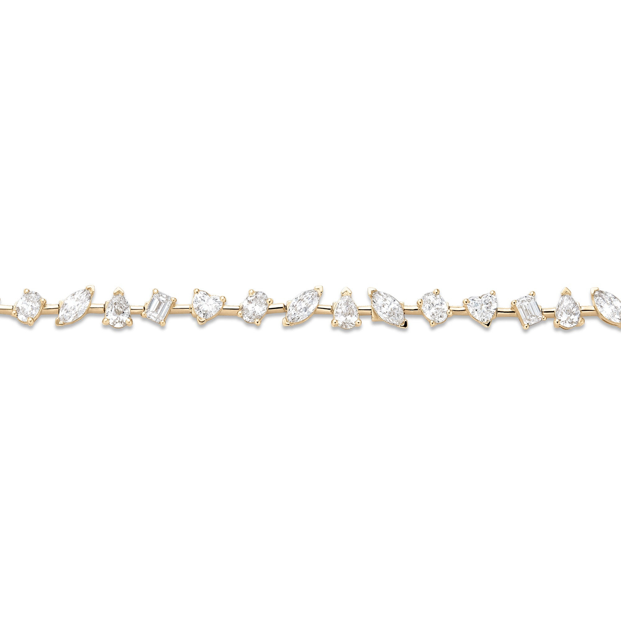 3 CTW Carnival LAB-Created Diamond Tennis Bracelet - 3