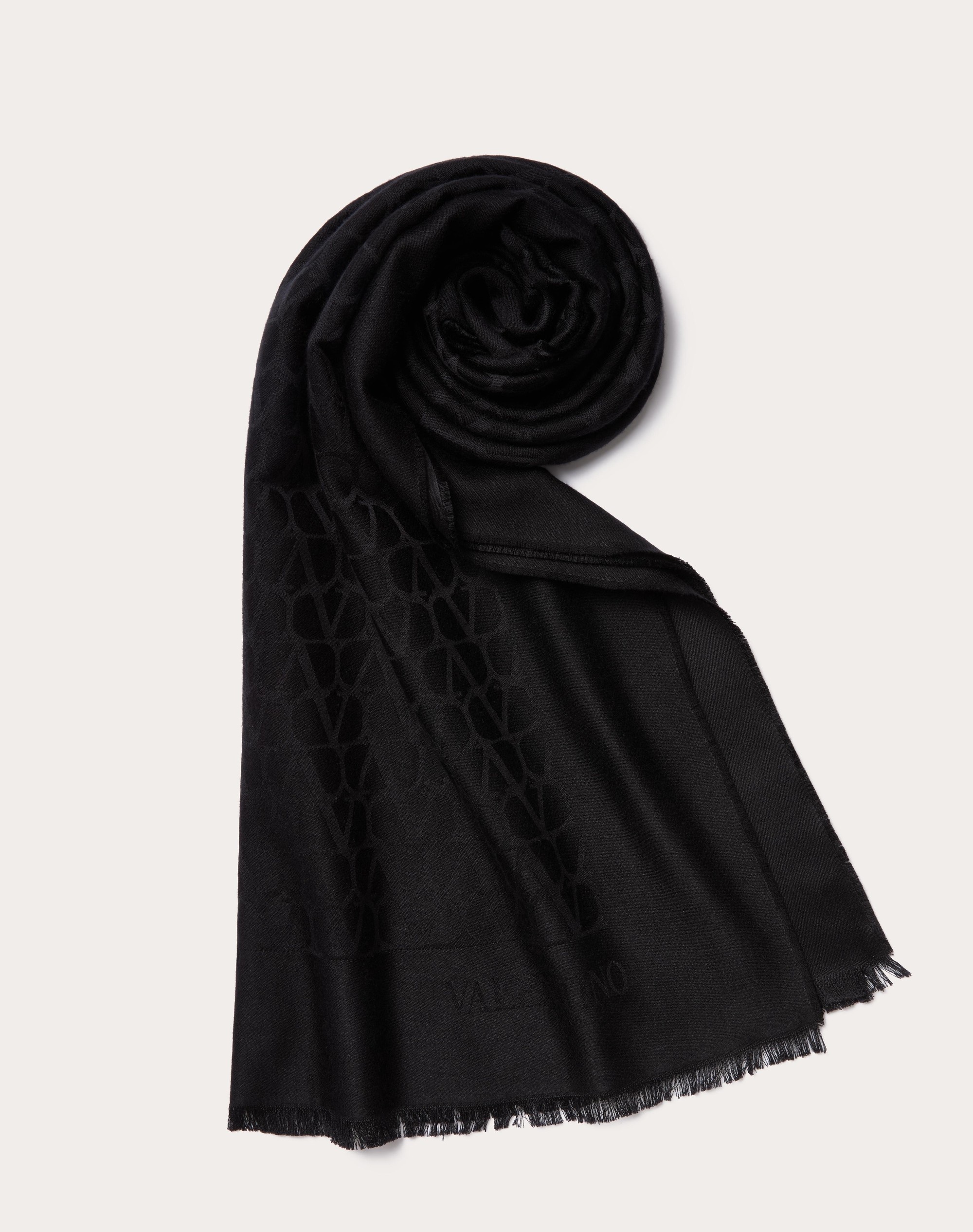 TOILE ICONOGRAPHE STOLE IN SILK AND WOOL - 1