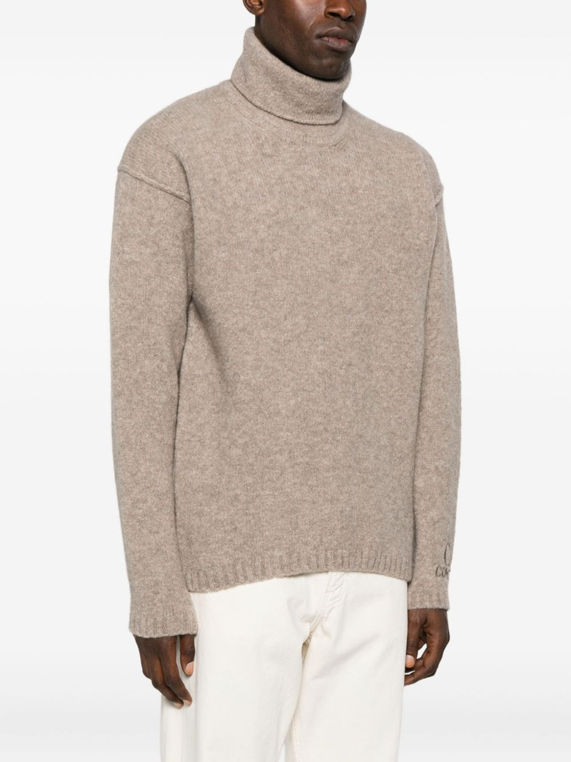 logo-embroidered jumper 3
