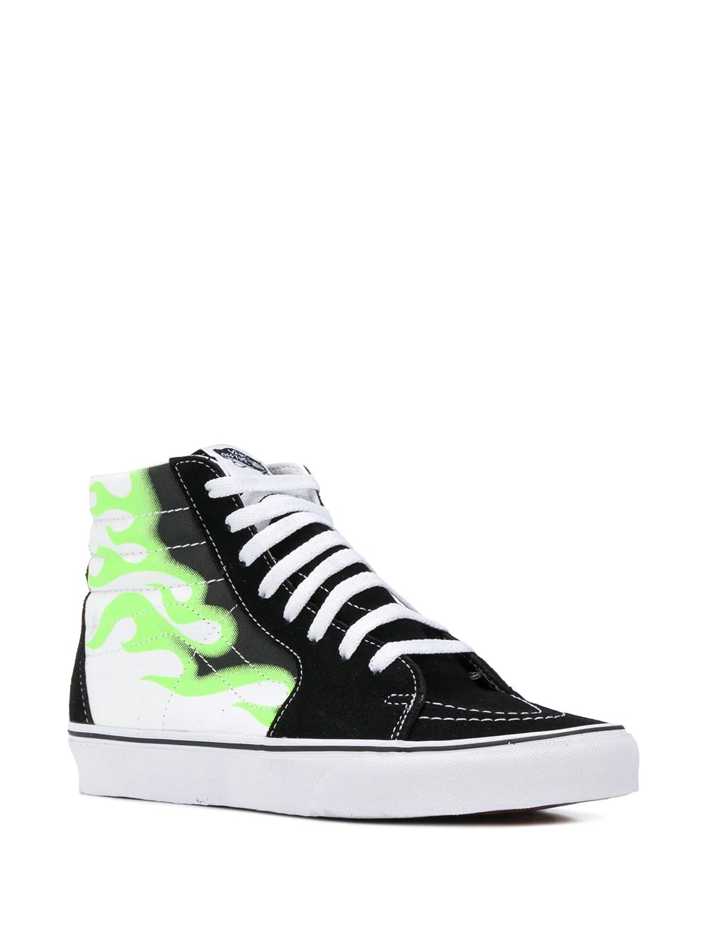 graphic-print high-top trainers - 2