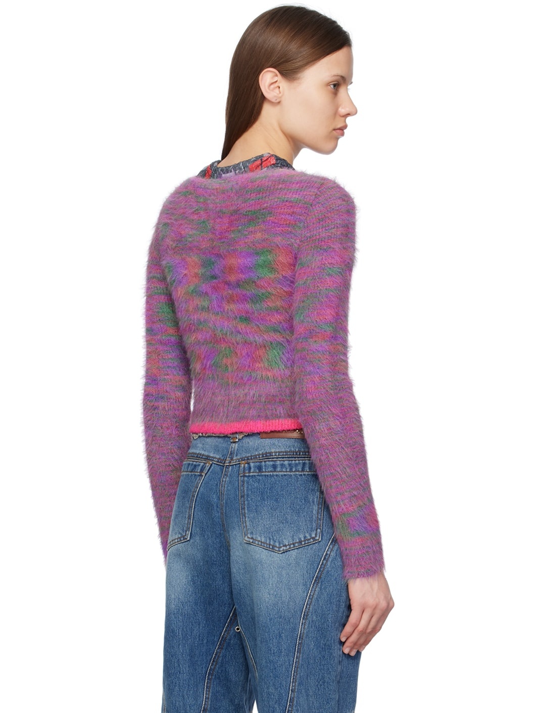SSENSE Exclusive Purple Sullivan Cardigan - 3