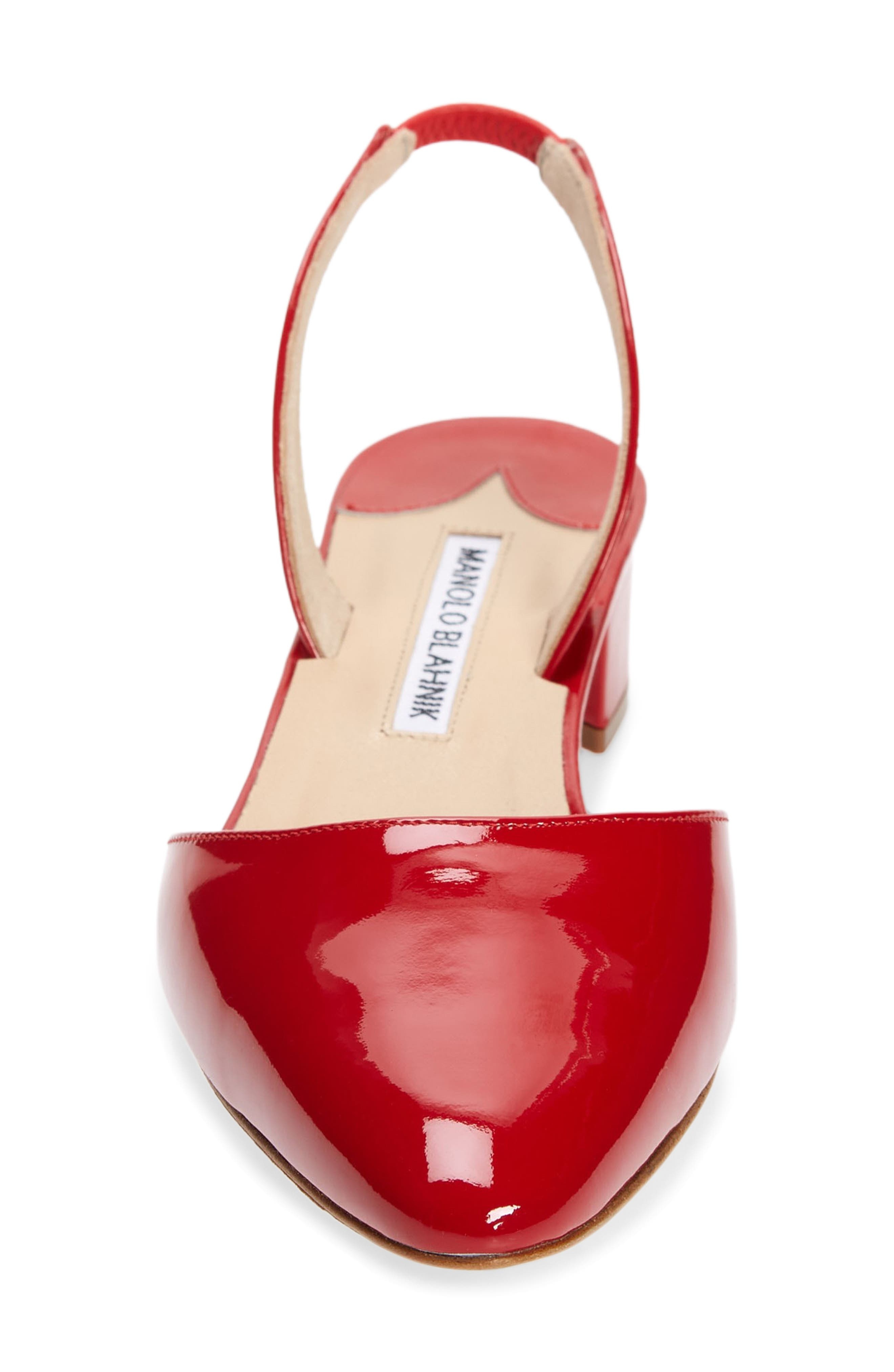 Aspro Block Heel Slingback Pump - 4