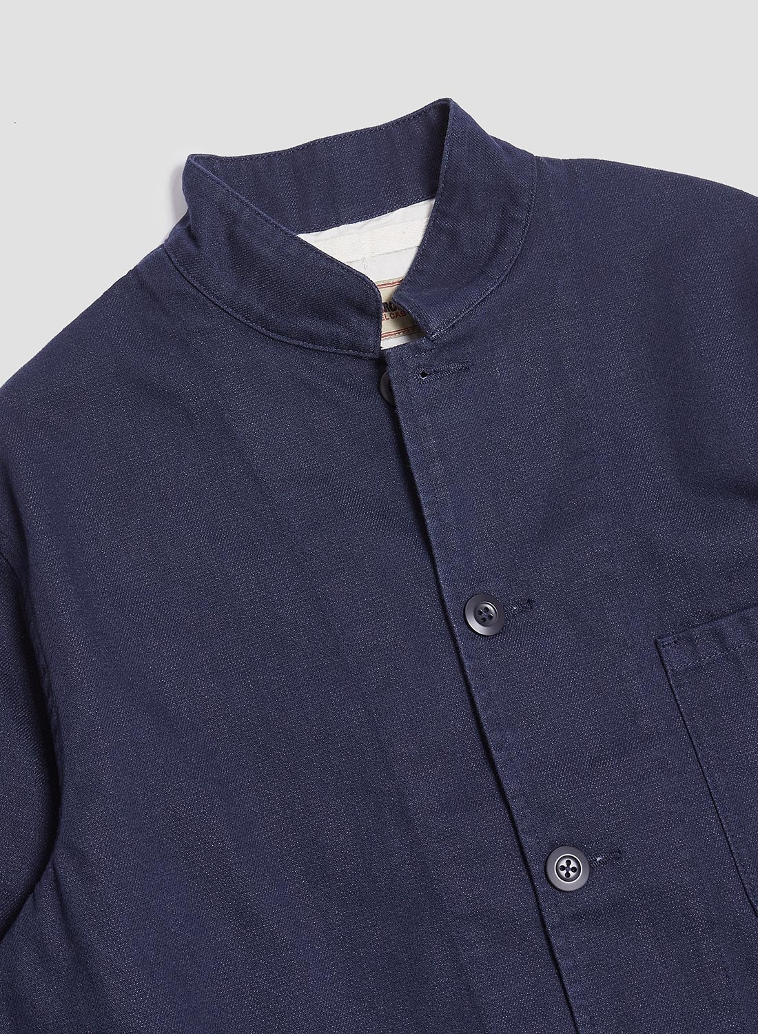 Tunic Jacket in Black Navy - 3