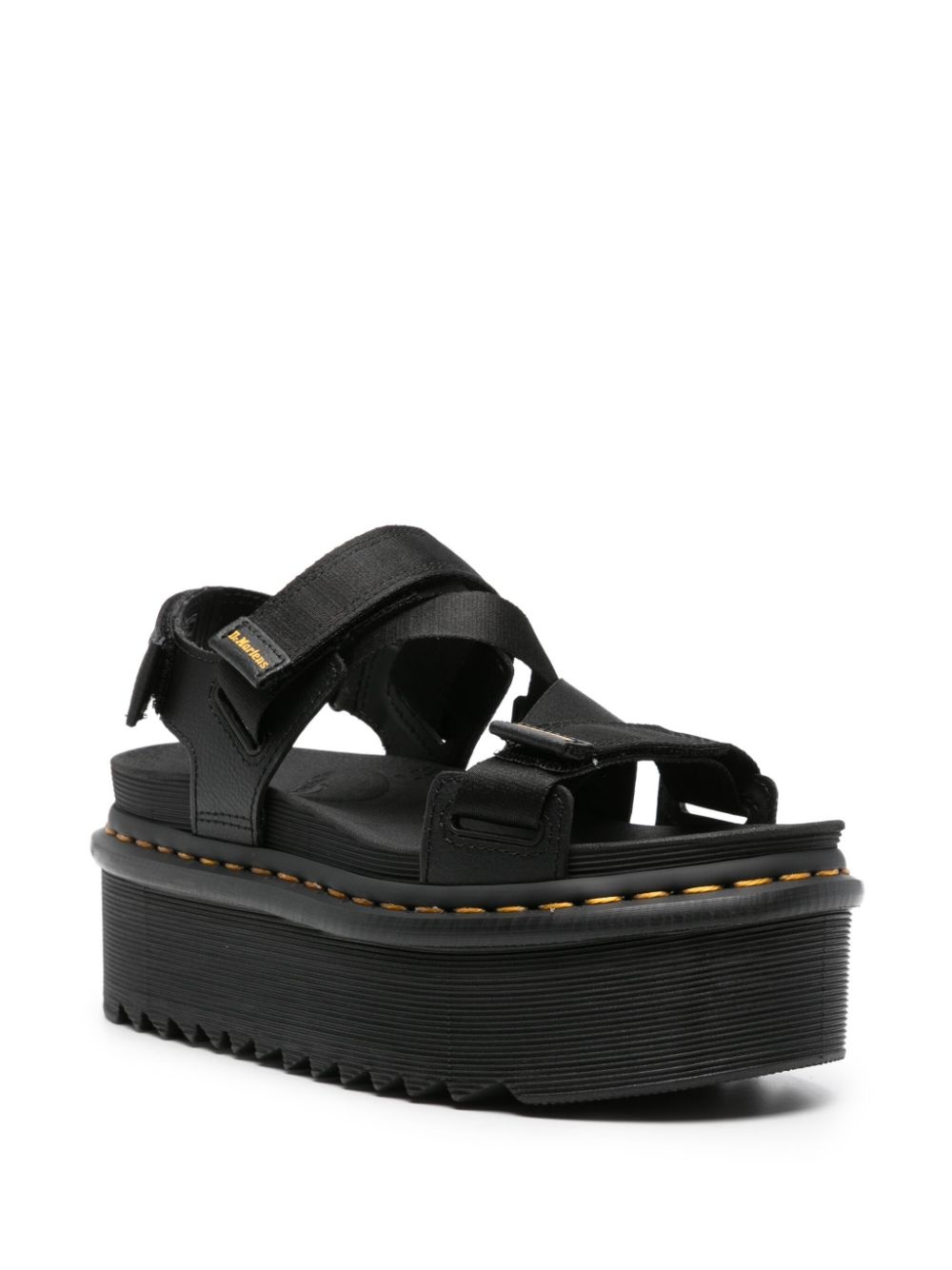 Kimber touch-strap platform sandals - 2