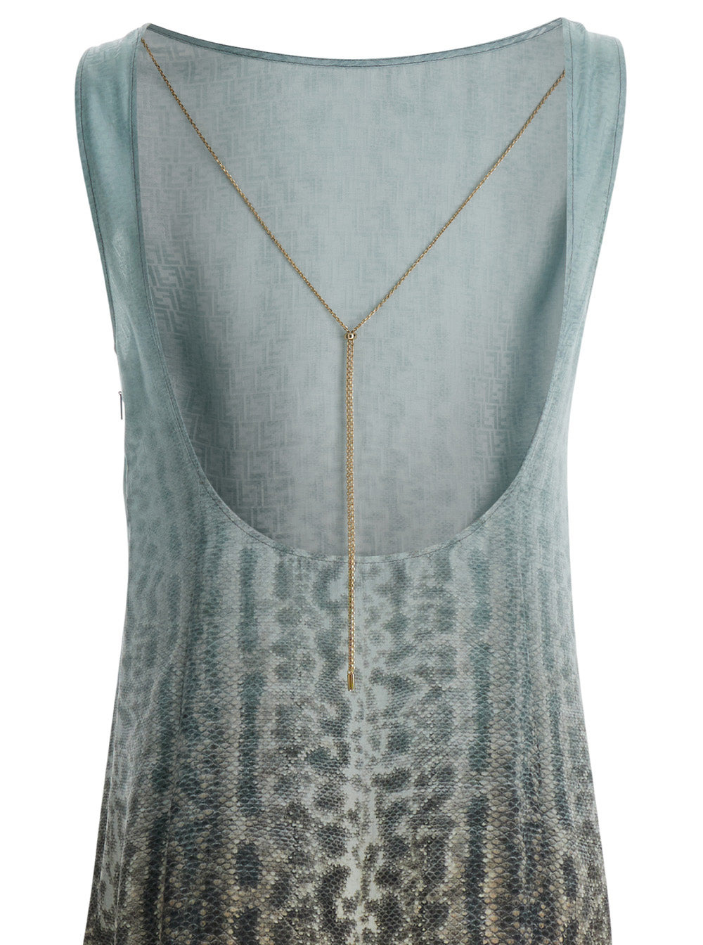 Fendi Women Multicolor Animalier Dress In Silk Woman - 3